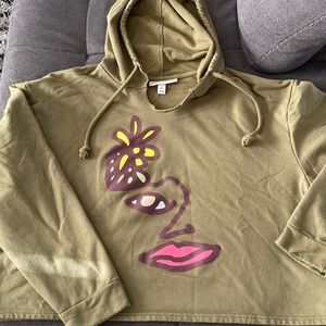 Take Pride cropped sweatshirt💚